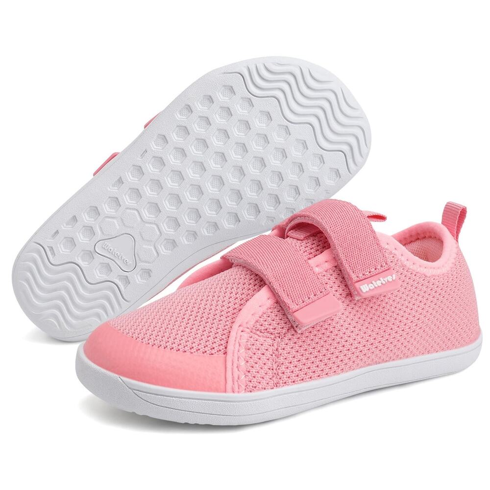WATELVES TODDLER LITTLE KIDS WIDE BAREFOOT SHOES-PINK, 30